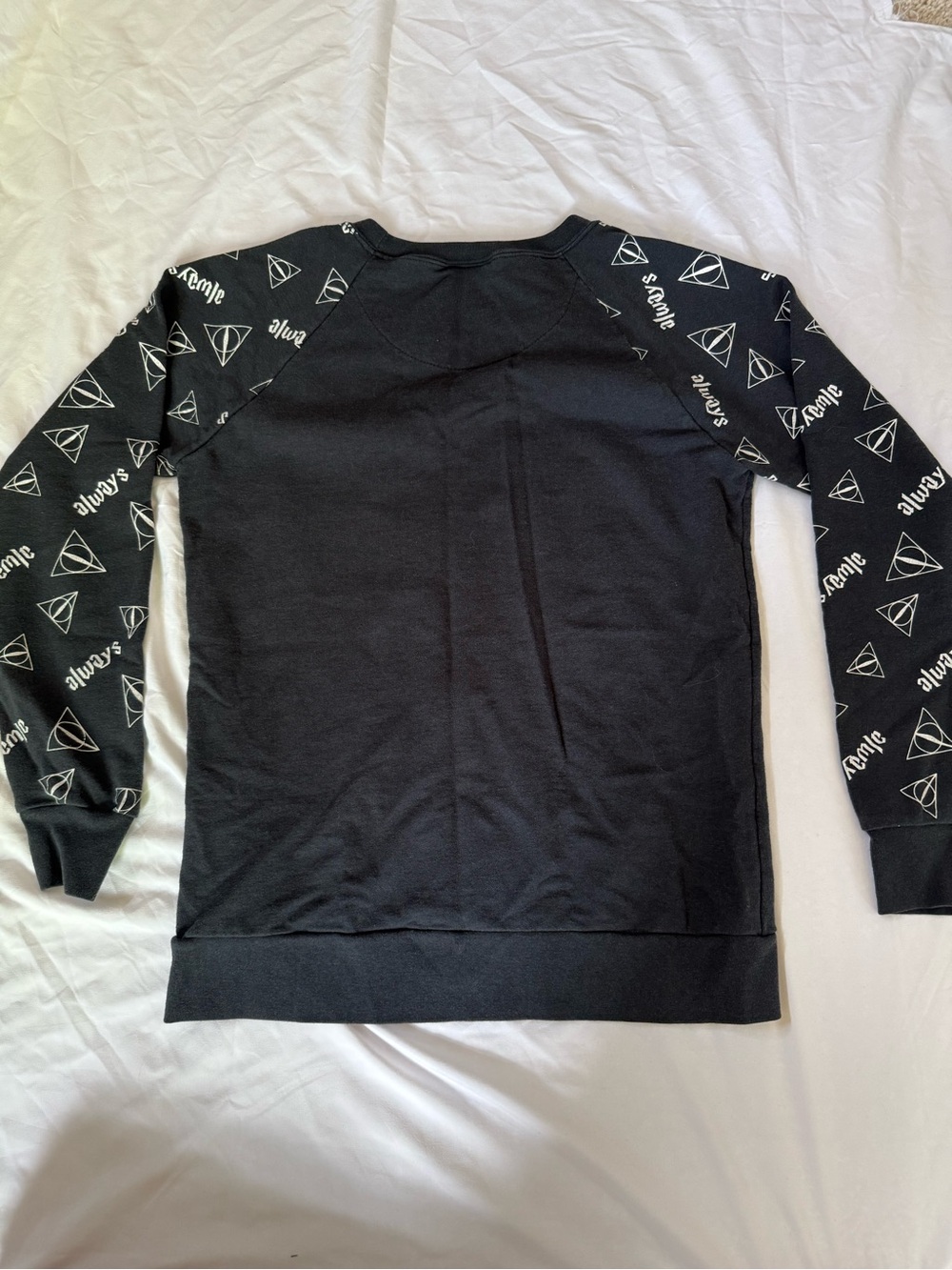 Harry Potter Deathly Hallows Long Sleeve Shirt - Picture 2 of 4